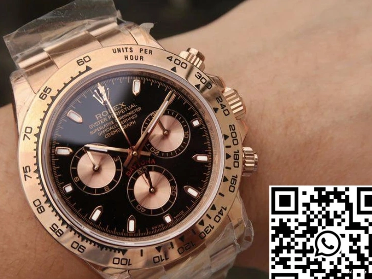Dial Rolex Black Cosmograph Daytona 116508-001 JH Factory 0318